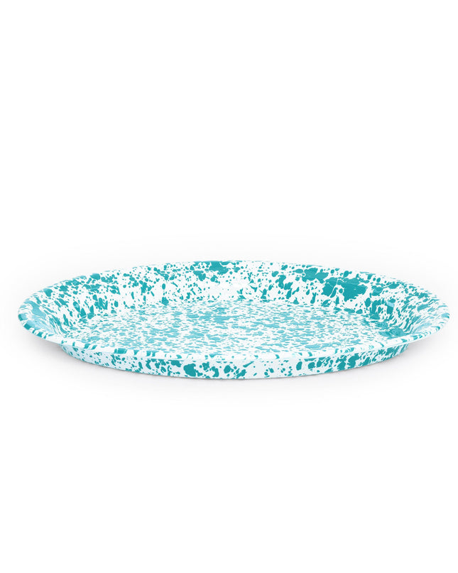 Splatter Oval Platter