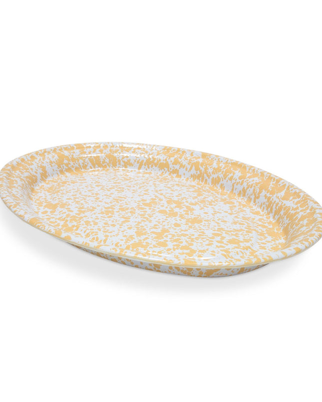 Splatter Oval Platter