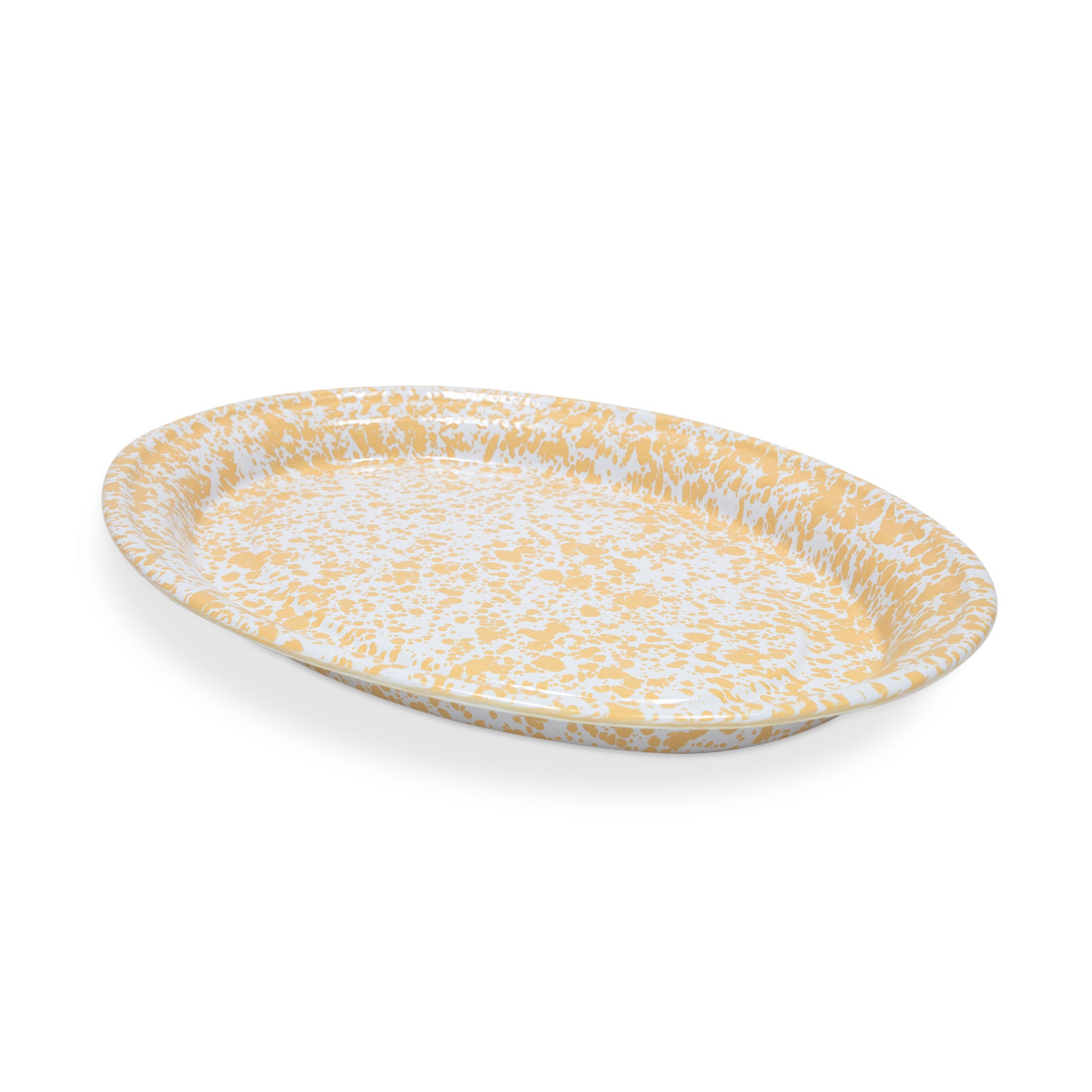 Splatter Oval Platter
