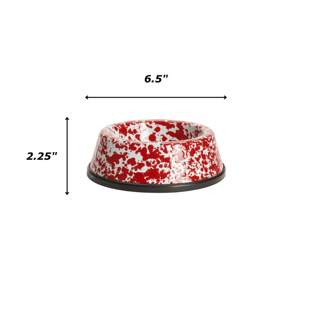 Splatter Small Pet Bowl
