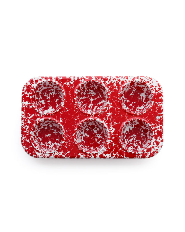 Splatter 6 Cup Muffin Tin