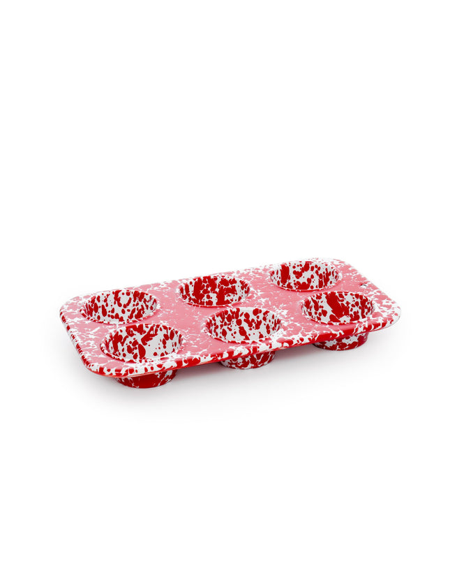 Splatter 6 Cup Muffin Tin