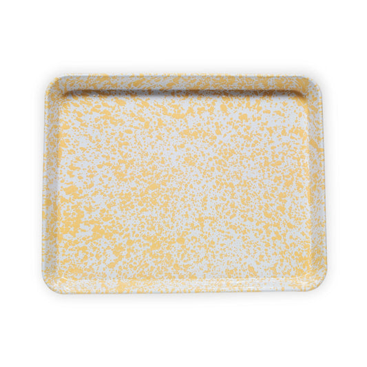 D90BLM - Splatter Large Rectangle/Jelly Roll Tray - 1