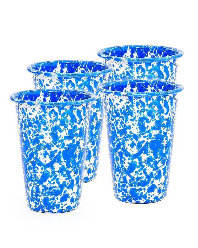Splattered 14oz Tumblers (Set of 4)