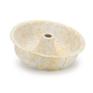 ecomposer-color-yellow splatter, D96YM - Splatter Bundt Pan, Yellow Splatter
