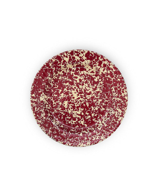 Splatter Flat Salad Plates, Set of 4