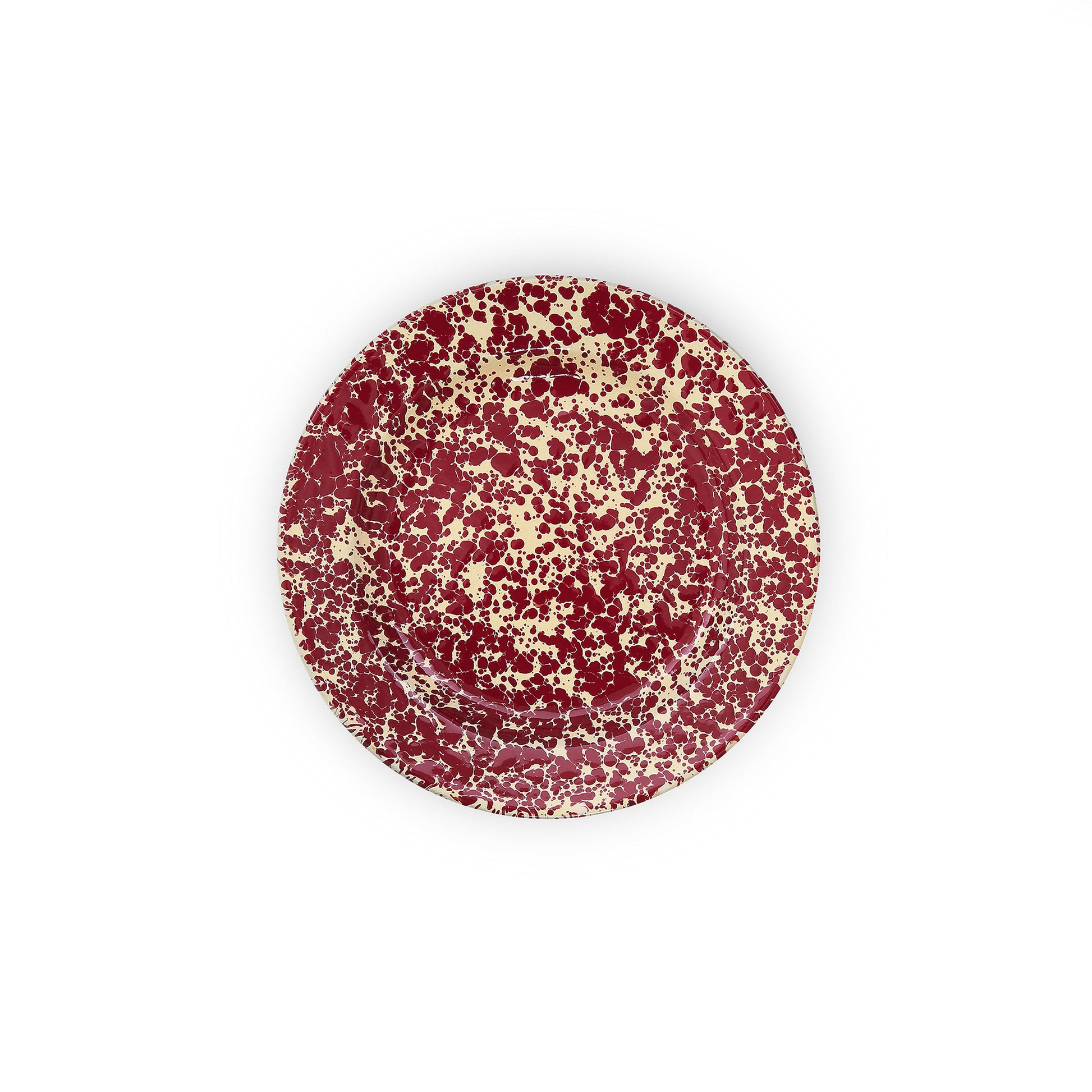 Splatter Flat Salad Plates, Set of 4