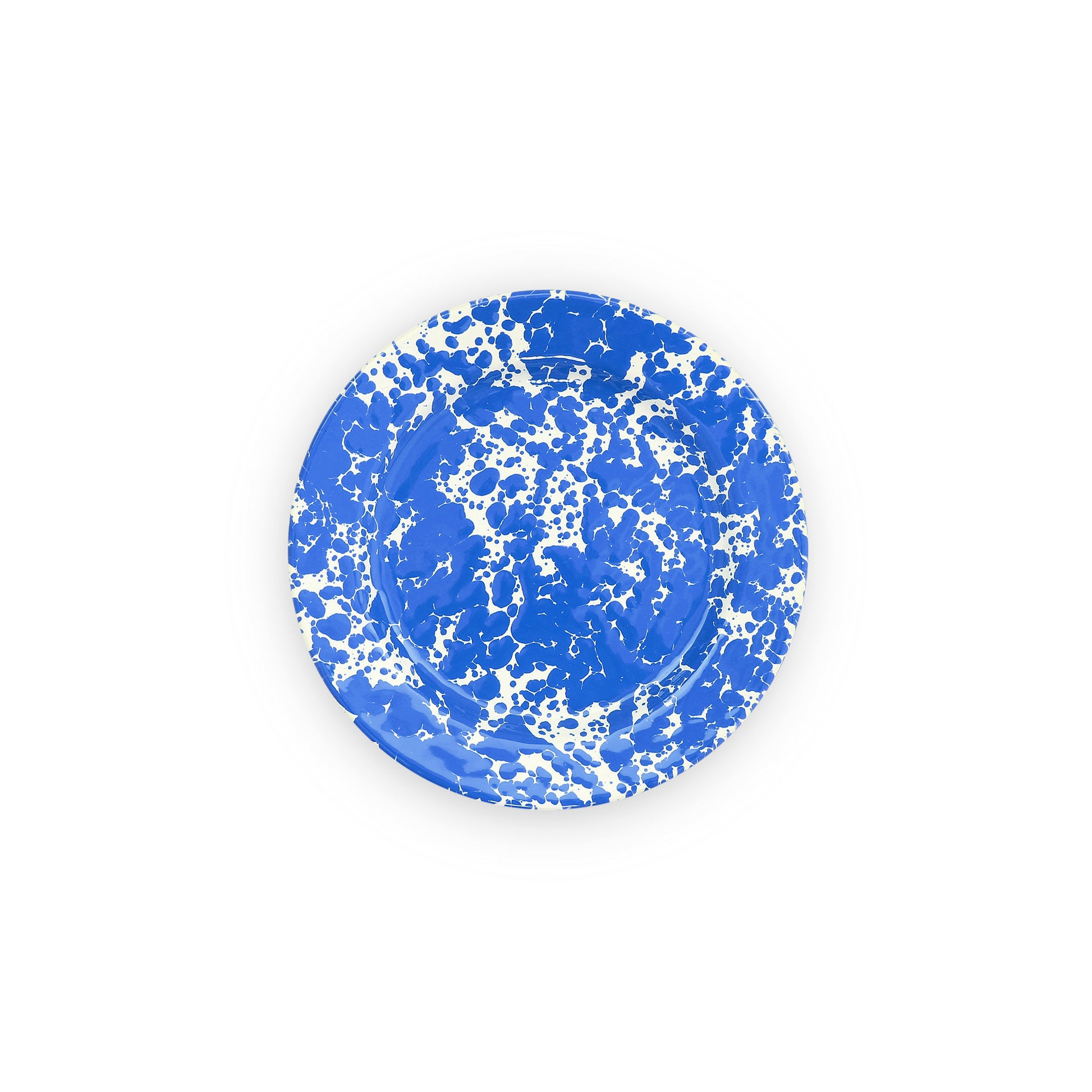 Splatter Flat Salad Plates, Set of 4