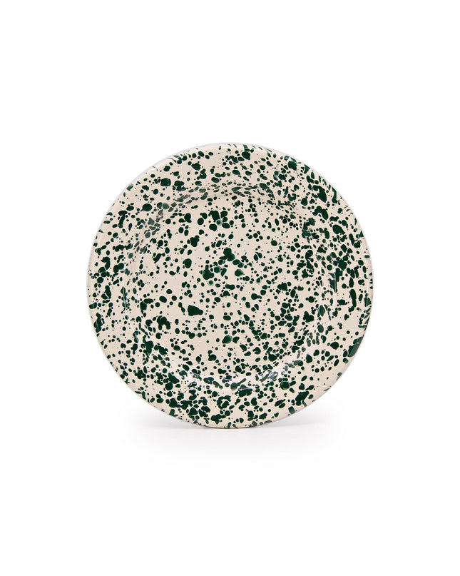 Splatter Flat Salad Plates, Set of 4