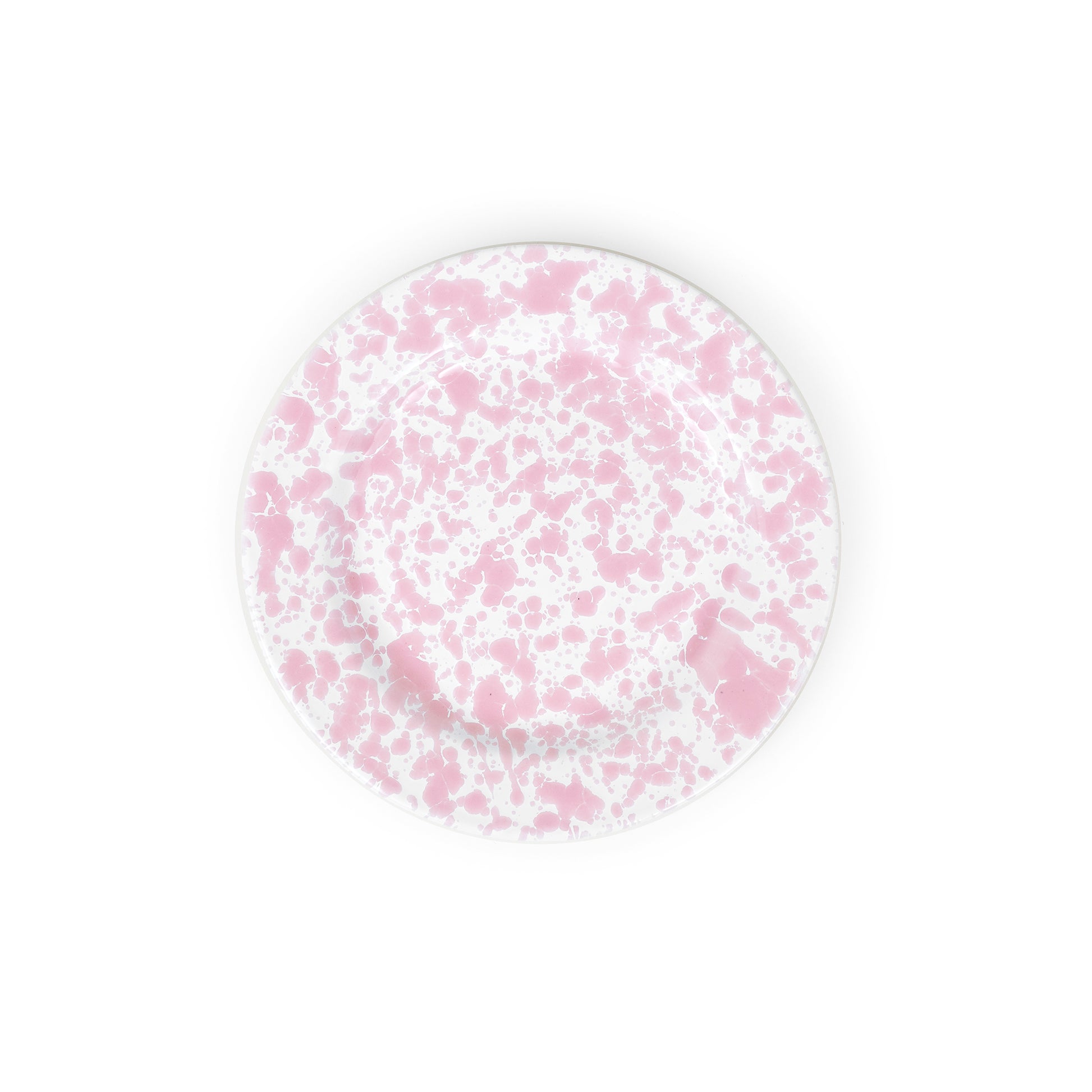Splatter Flat Salad Plates, Set of 4