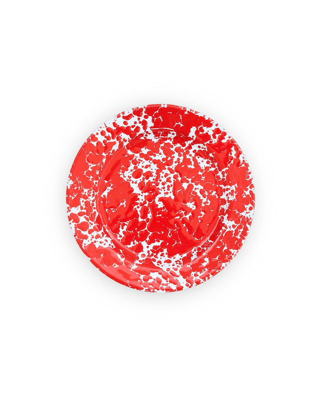 Splatter Flat Salad Plates, Set of 4