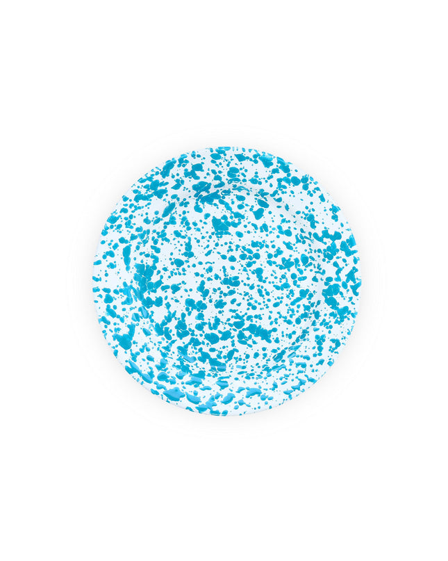 Splatter Flat Salad Plates, Set of 4