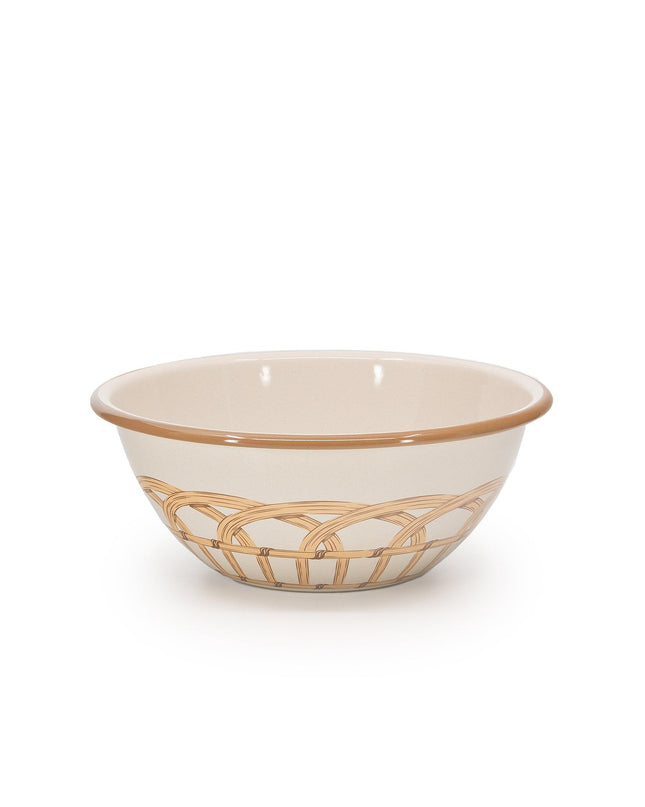 Domino x CCH Wicker Small Serving Bowl