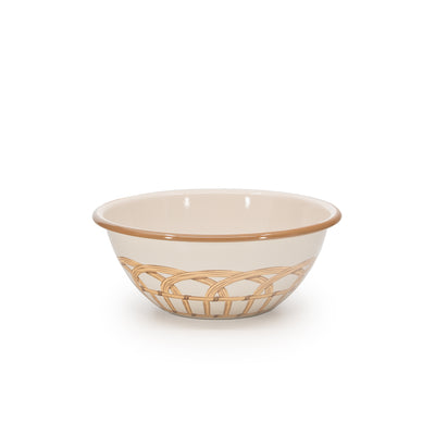 Domino x CCH Wicker Small Serving Bowl