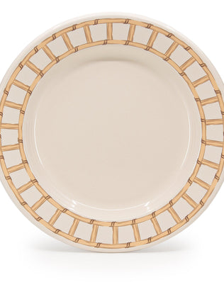 Domino x CCH Wicker Dinner Plates, Set of 4