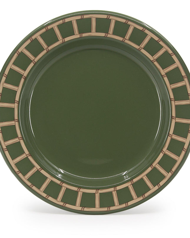 Domino x CCH Wicker Dinner Plates, Set of 4