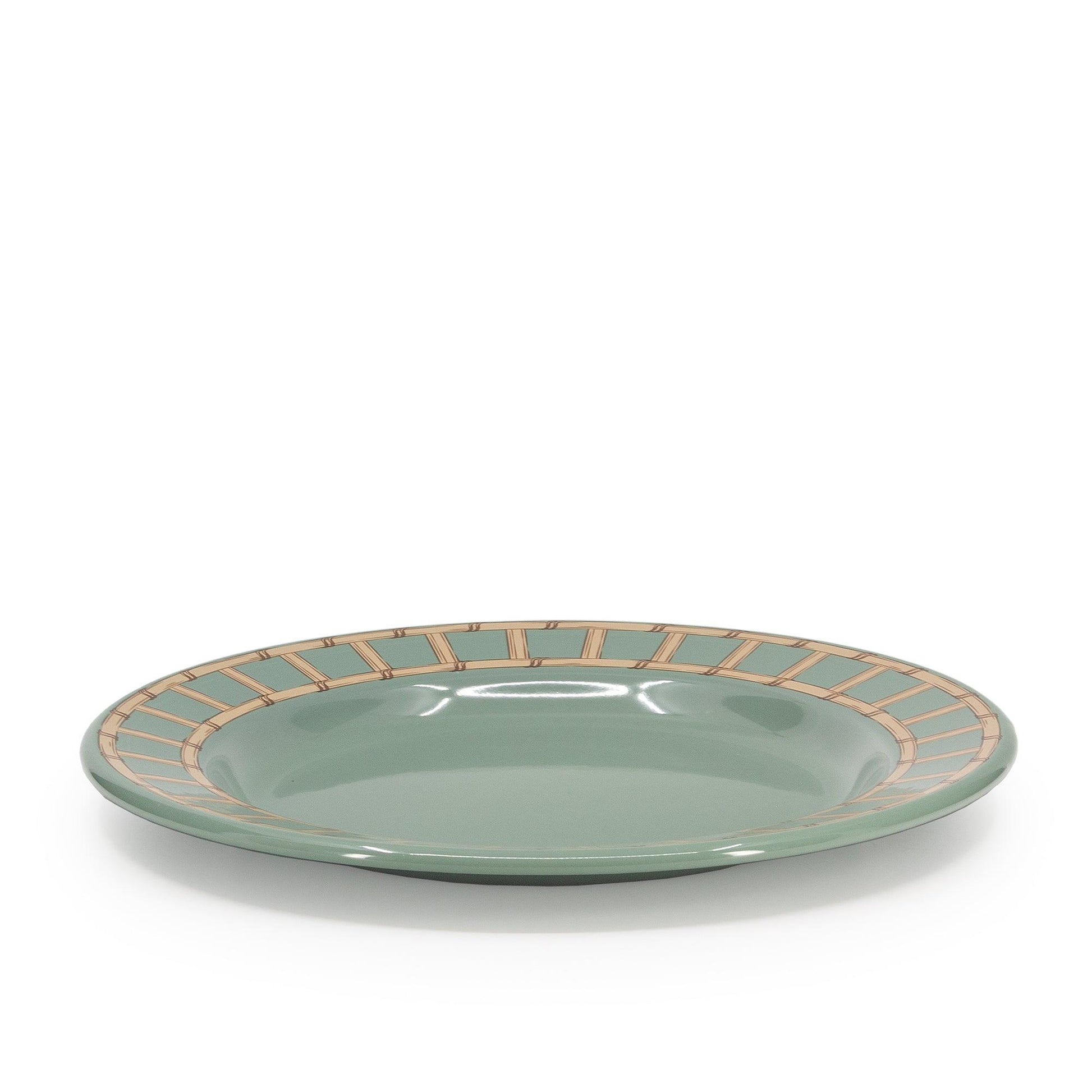 Domino x CCH Wicker Dinner Plates, Set of 4