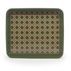 ecomposer-color-sage, DM501WKR-SAG - Domino x CCH Wicker Medium Rectangle Tray, Sage