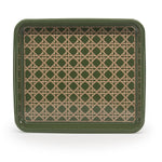 Domino x CCH Wicker Medium Rectangle Tray