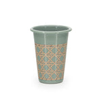 Domino x CCH Wicker 14 oz Tumblers, Set of 4