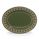 Domino x CCH Wicker Small 14 inch Oval Tray