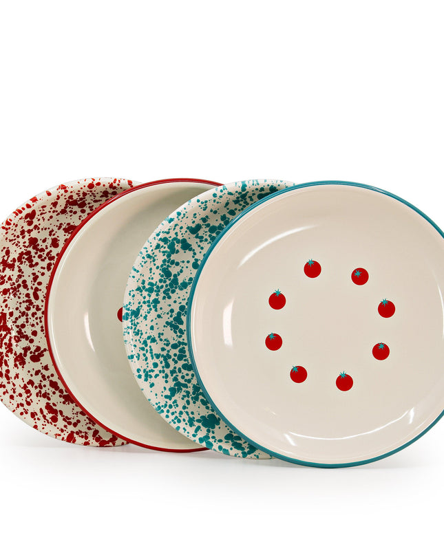 Dan Pelosi x CCH Splatter Coupe Dinner Plates, Set of 2