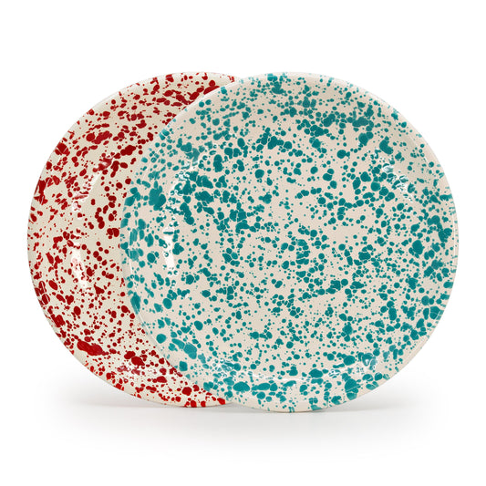 Dan Pelosi x CCH Splatter Coupe Dinner Plates, Set of 2