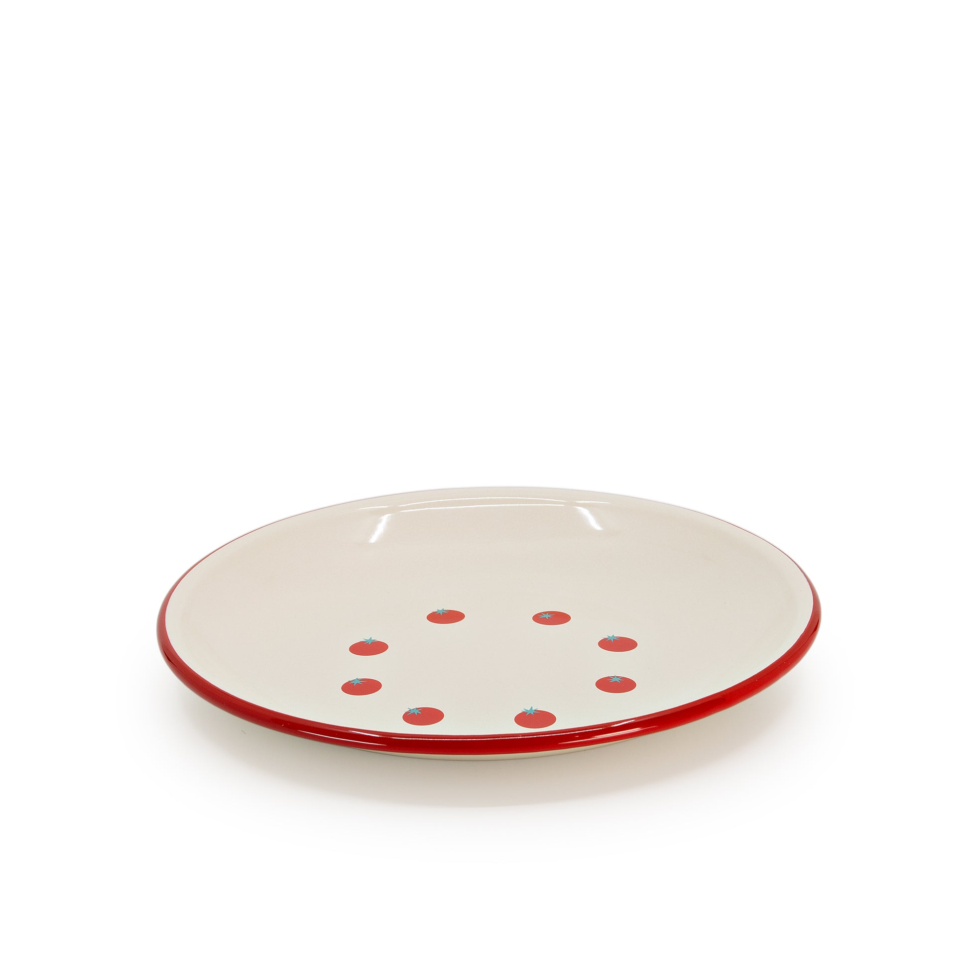 Dan Pelosi x CCH Tomato Coupe Dinner Plates, Set of 2