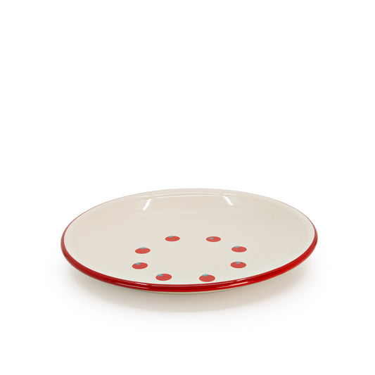 Dan Pelosi x CCH Tomato Coupe Dinner Plates, Set of 2