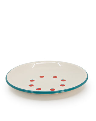 Dan Pelosi x CCH Tomato Coupe Dinner Plates, Set of 2