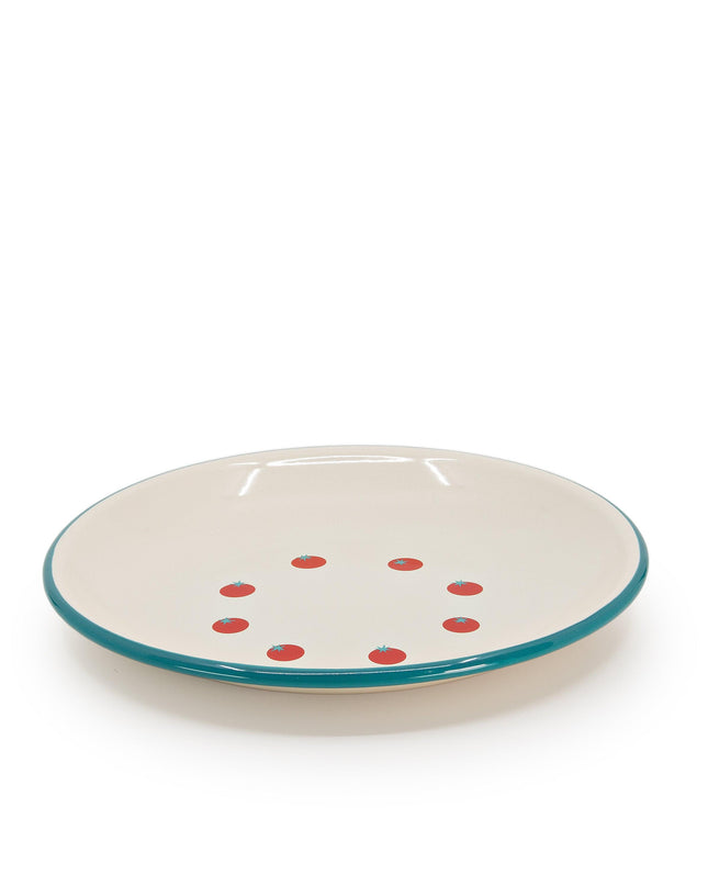 Dan Pelosi x CCH Tomato Coupe Dinner Plates, Set of 2