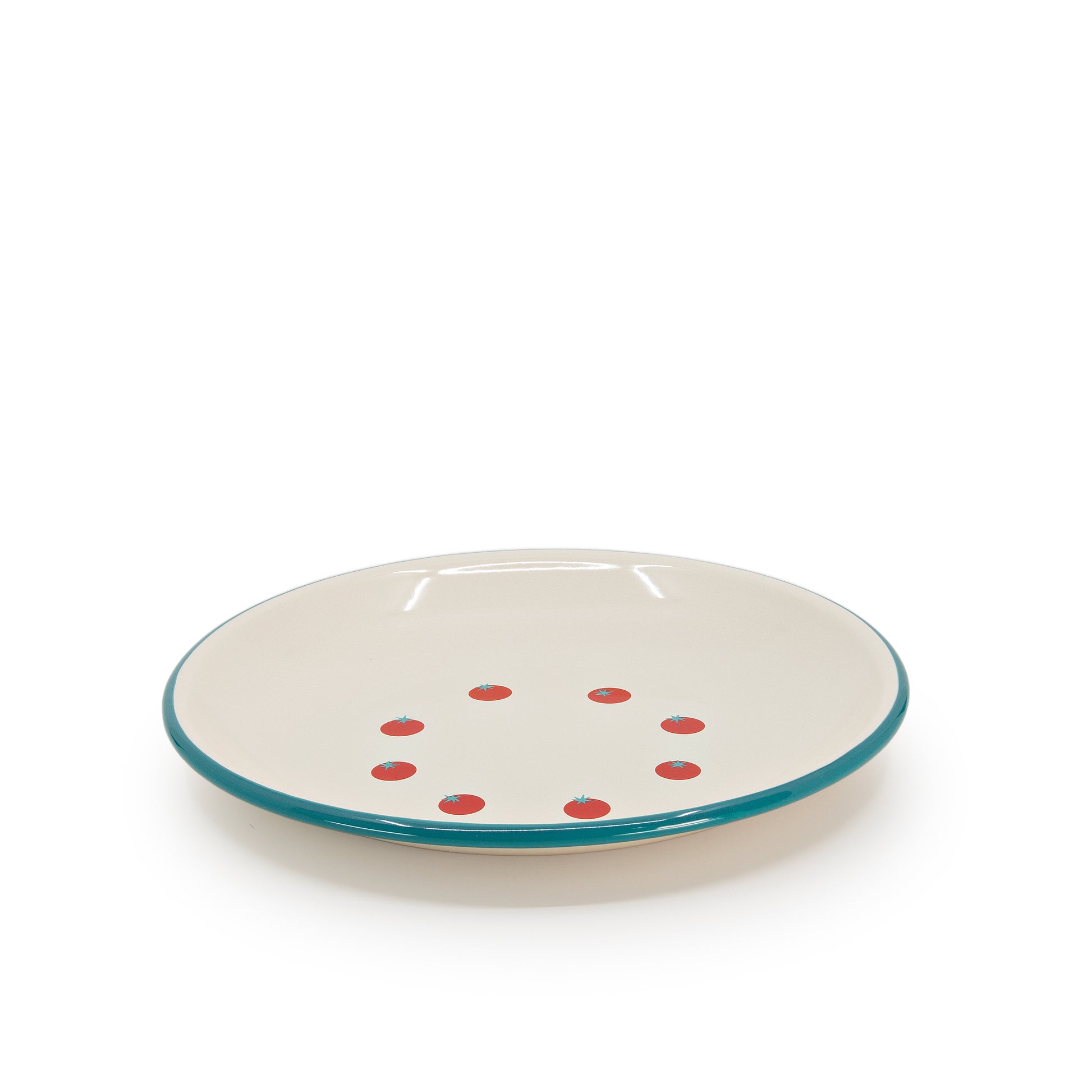 Dan Pelosi x CCH Tomato Coupe Dinner Plates, Set of 2