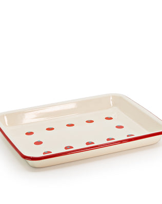 Dan Pelosi x CCH Tomato Small Rectangle Tray