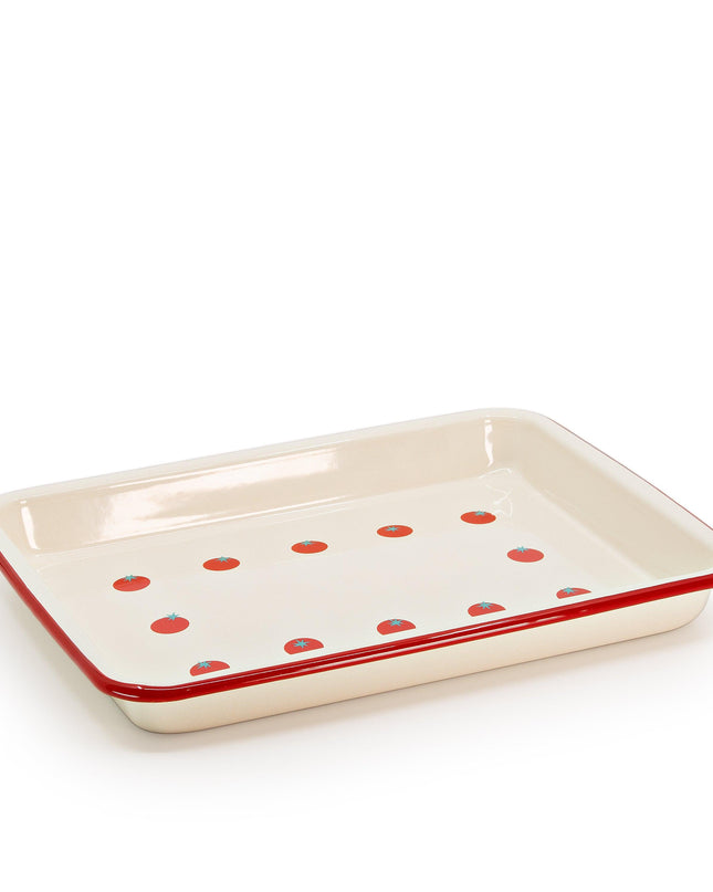 Dan Pelosi x CCH Tomato Small Rectangle Tray