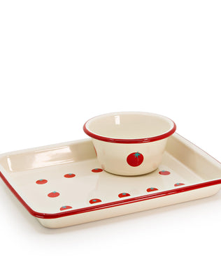 Dan Pelosi x CCH Tomato Set of 2 Soup Bowls