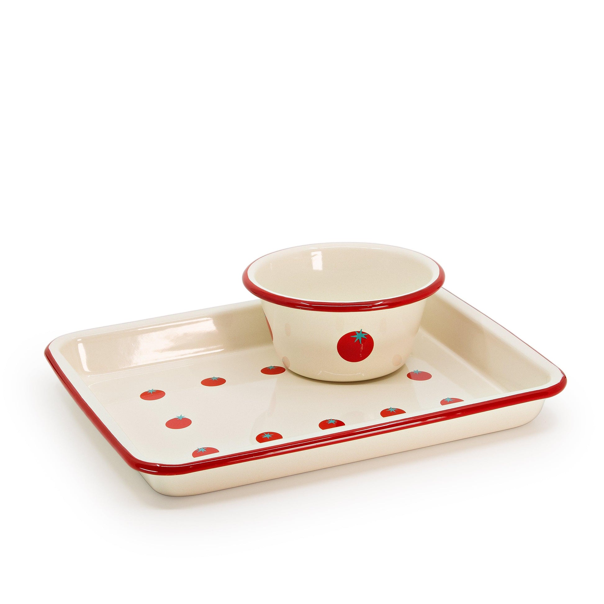 Dan Pelosi x CCH Tomato Set of 2 Soup Bowls
