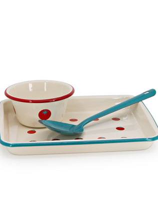 Dan Pelosi x CCH Large Serving Spoon, Turquoise