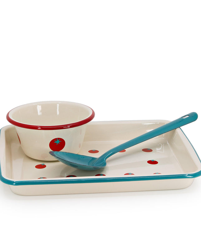 Dan Pelosi x CCH Large Serving Spoon, Turquoise