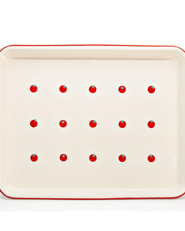 Dan Pelosi x CCH Tomato Large Rectangle/Jelly Roll Tray