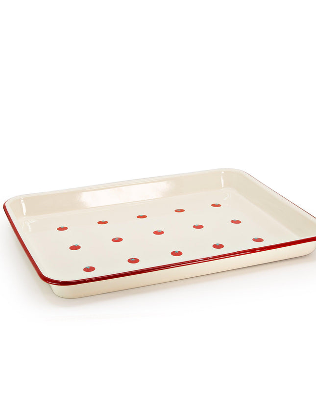 Dan Pelosi x CCH Tomato Large Rectangle/Jelly Roll Tray