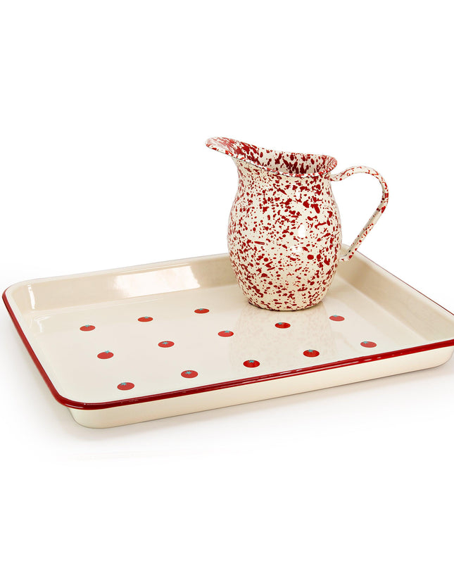 Dan Pelosi x CCH Tomato Large Rectangle/Jelly Roll Tray
