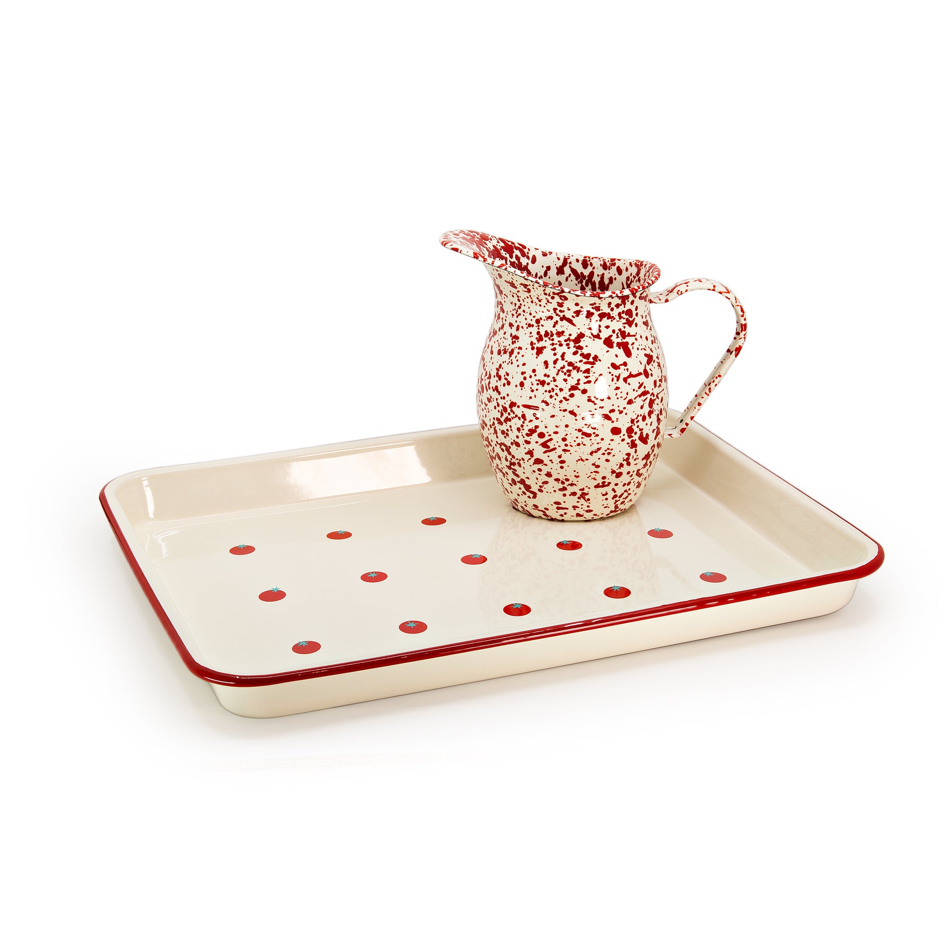 Dan Pelosi x CCH Tomato Large Rectangle/Jelly Roll Tray