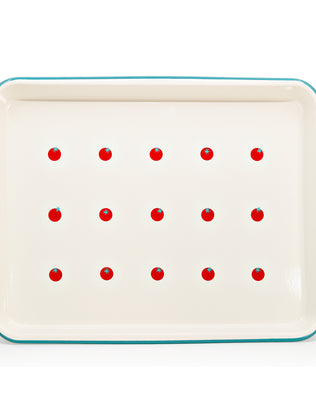 Dan Pelosi x CCH Tomato Large Rectangle/Jelly Roll Tray