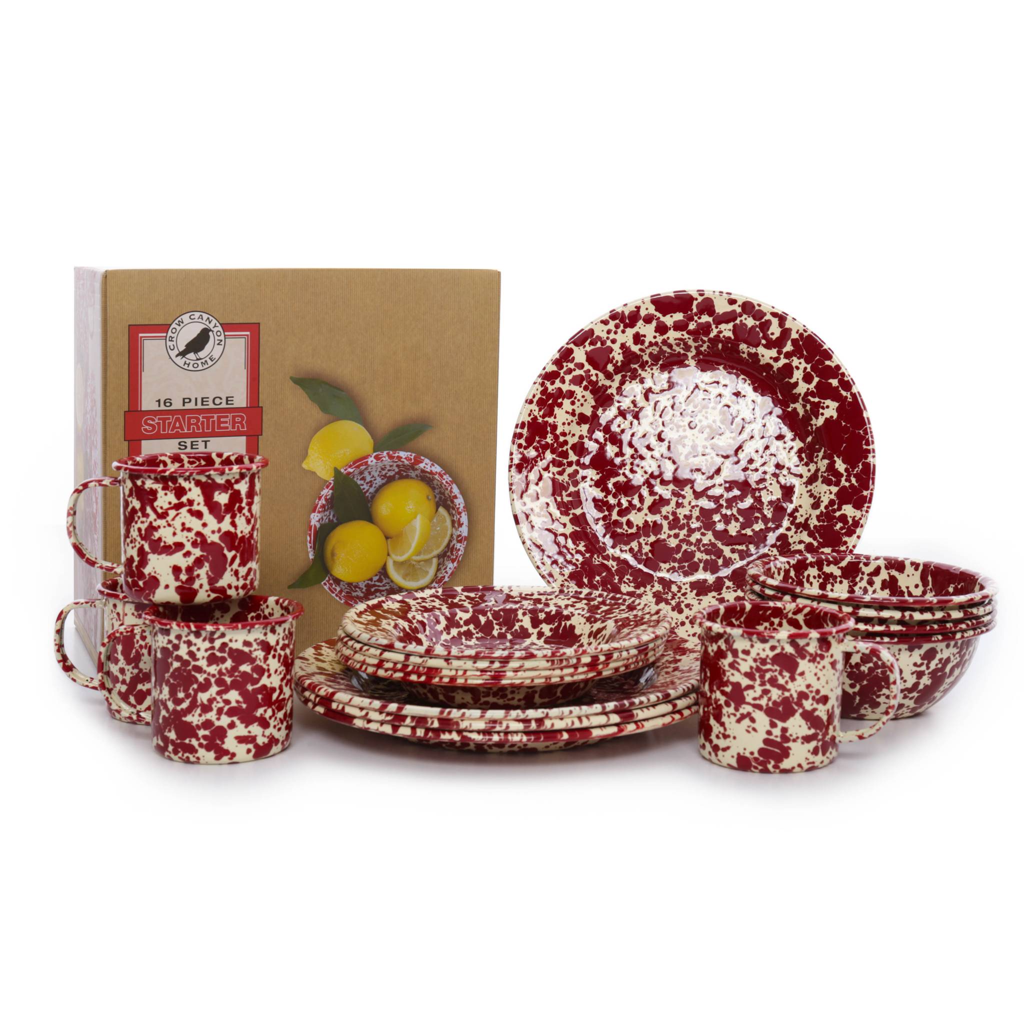 Splatter Dinner Plate - Dinnerware | Crow Canyon Home