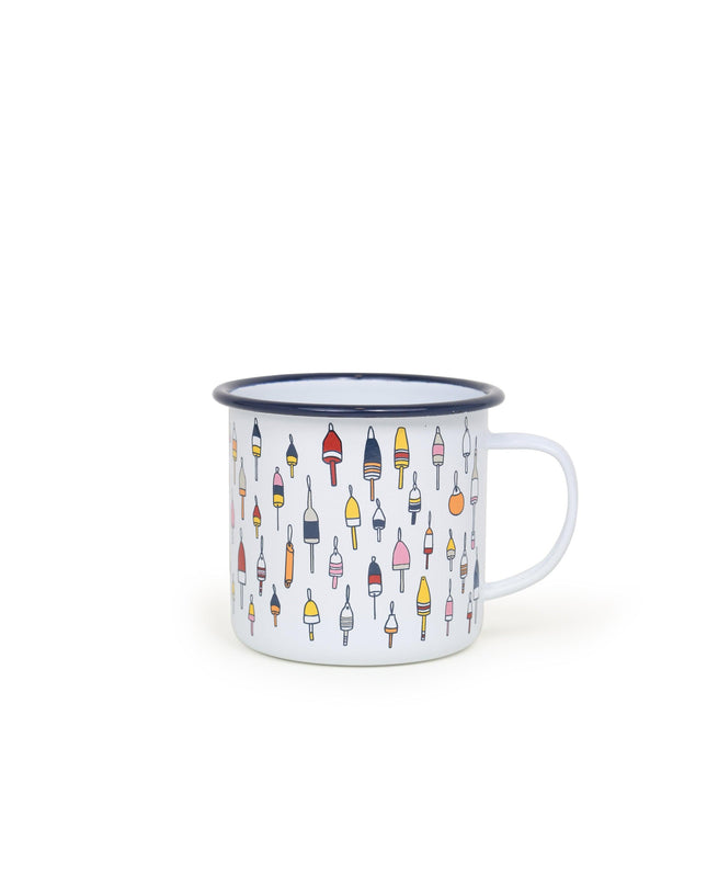Fishs Eddy x CCH 16 oz Large Mug, Buoys
