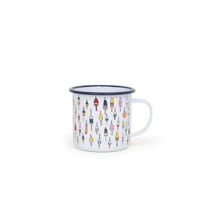 Fishs Eddy x CCH 16 oz Large Mug, Buoys