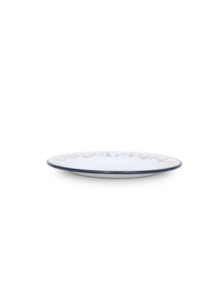 Fishs Eddy Knotical Flat Salad Plates, Set of 4, Sailboats