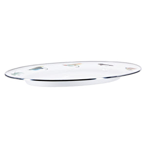 FF06 - Fishing Fly Oval Platter  3