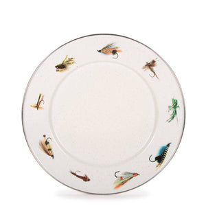 FF07S4 - Fishing Fly Dinner Plates - Set of 4  3