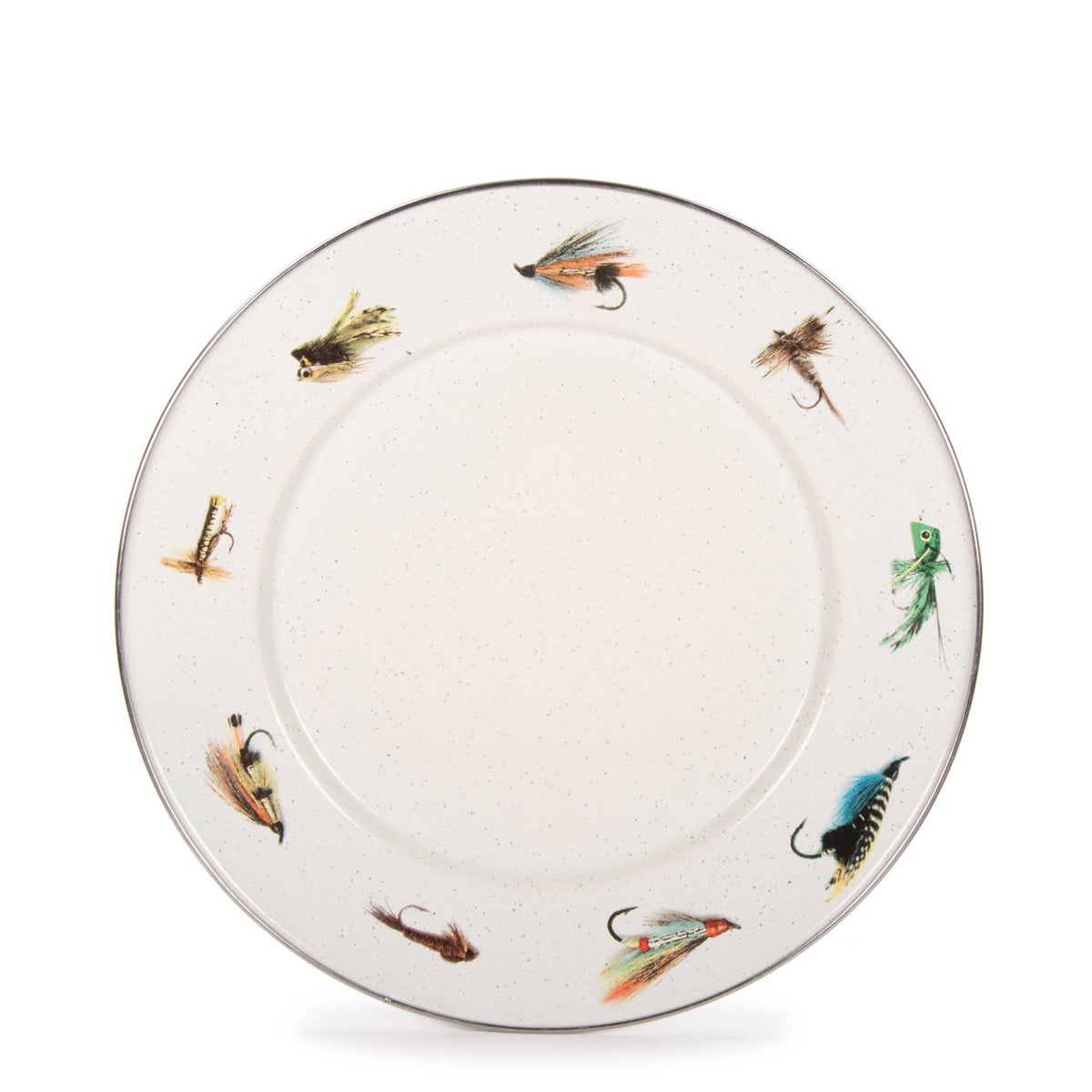 FF07S4 - Fishing Fly Dinner Plates - Set of 4  3